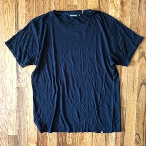 Karl Lagerfeld black tee. Size L